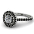 Double Halo Diamond Ring - Zoey No. 36
